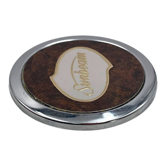 Vintage Sunbeam Mixmaster Emblem Cover Plate Replacement Part Model 1-7a 1-8a - Picture 3 of 7